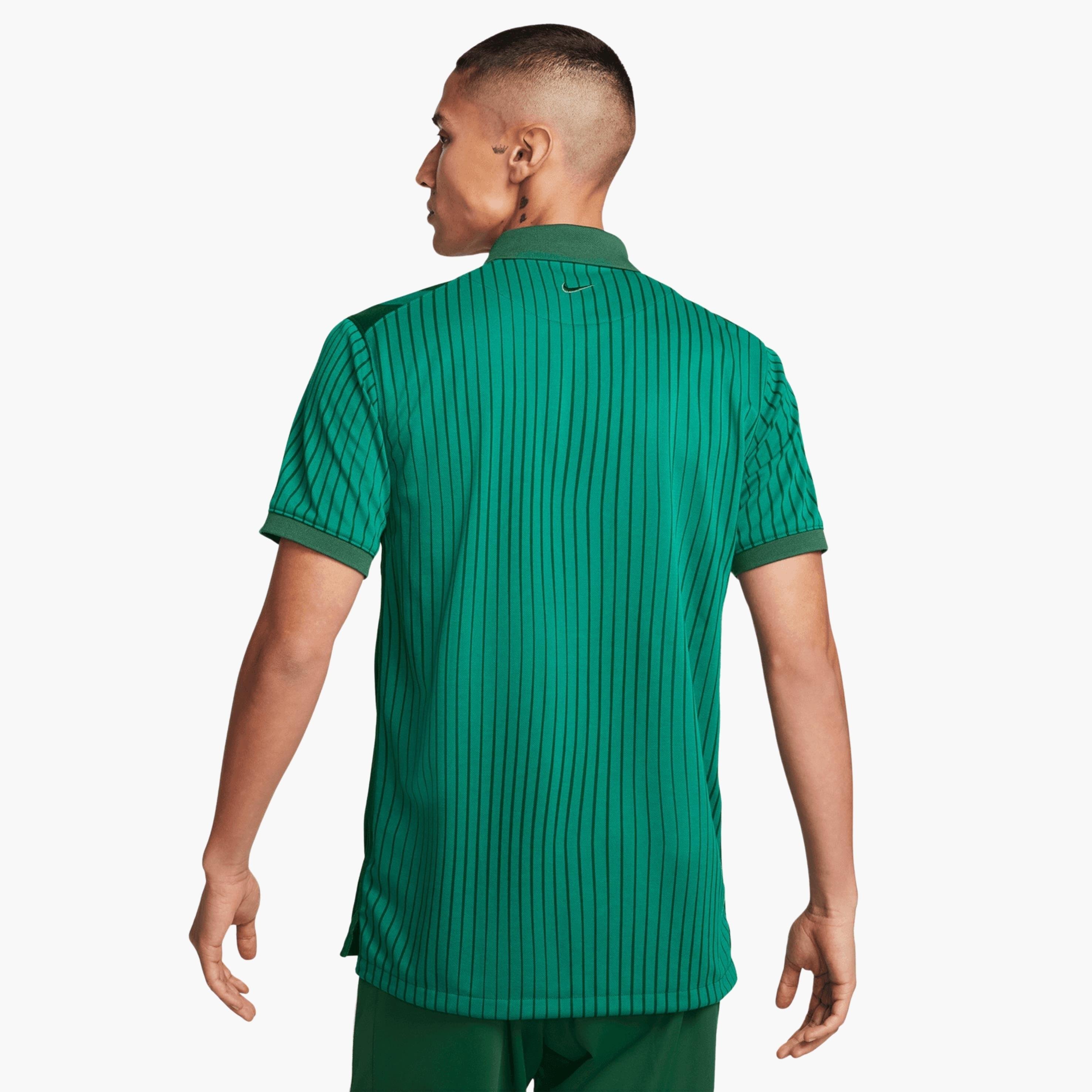 Nike Polo Dri-FIT Çizgili T-Shirt