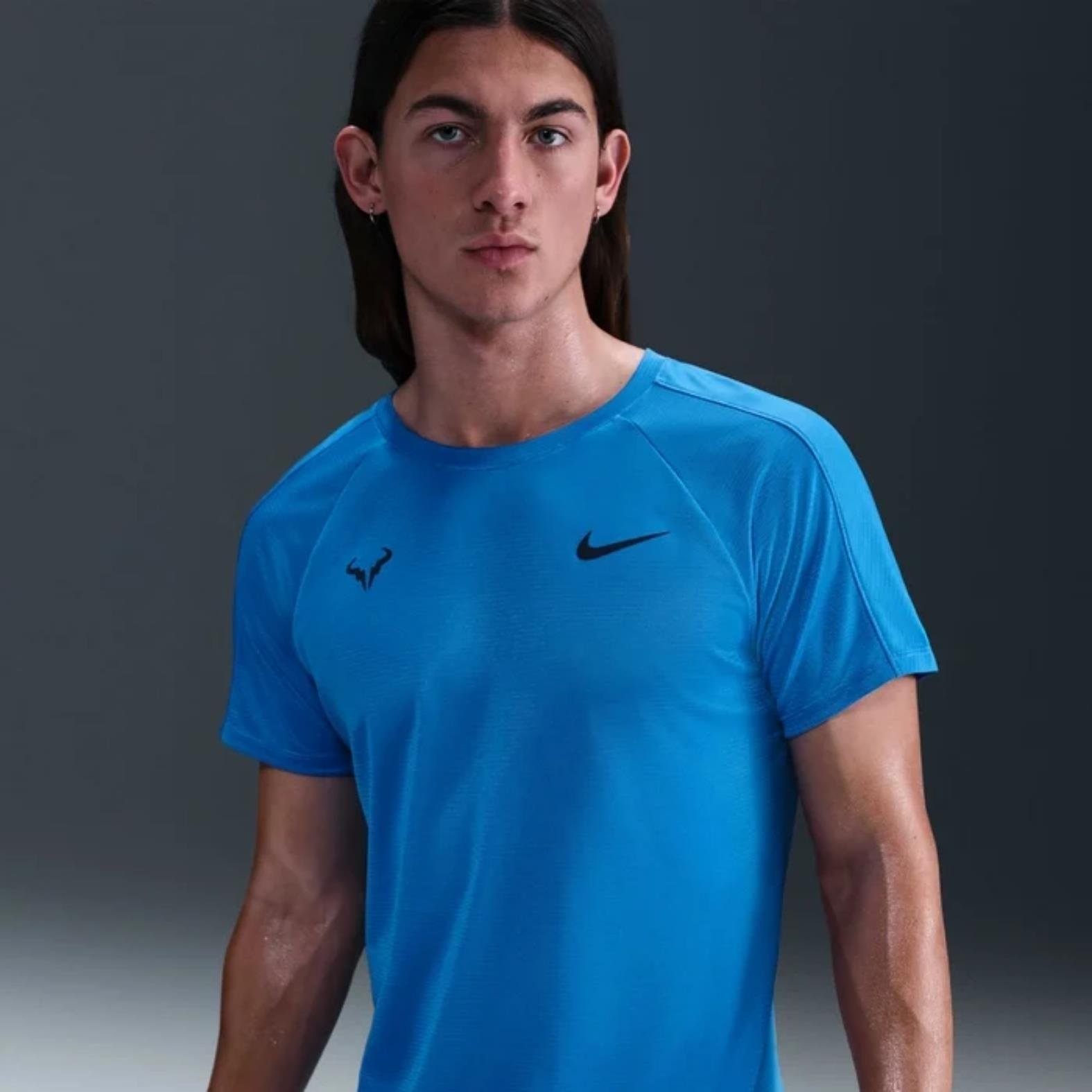 Nike Rafa Challenger Dri-Fit Erkek  Tenis T-Shirt