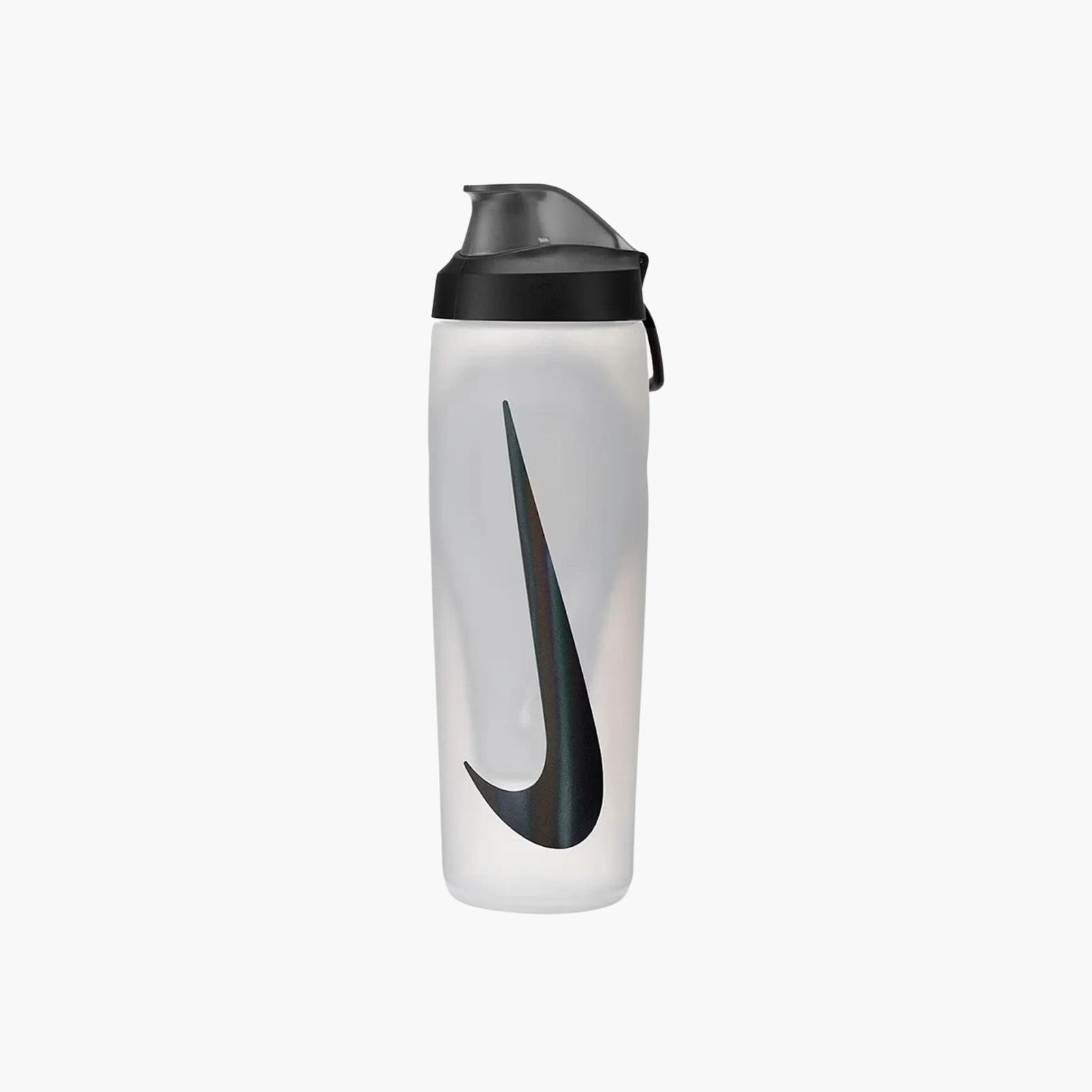 Nike Refuel Bottle Locking Lid 24 Oz (675 ml) Suluk - Beyaz