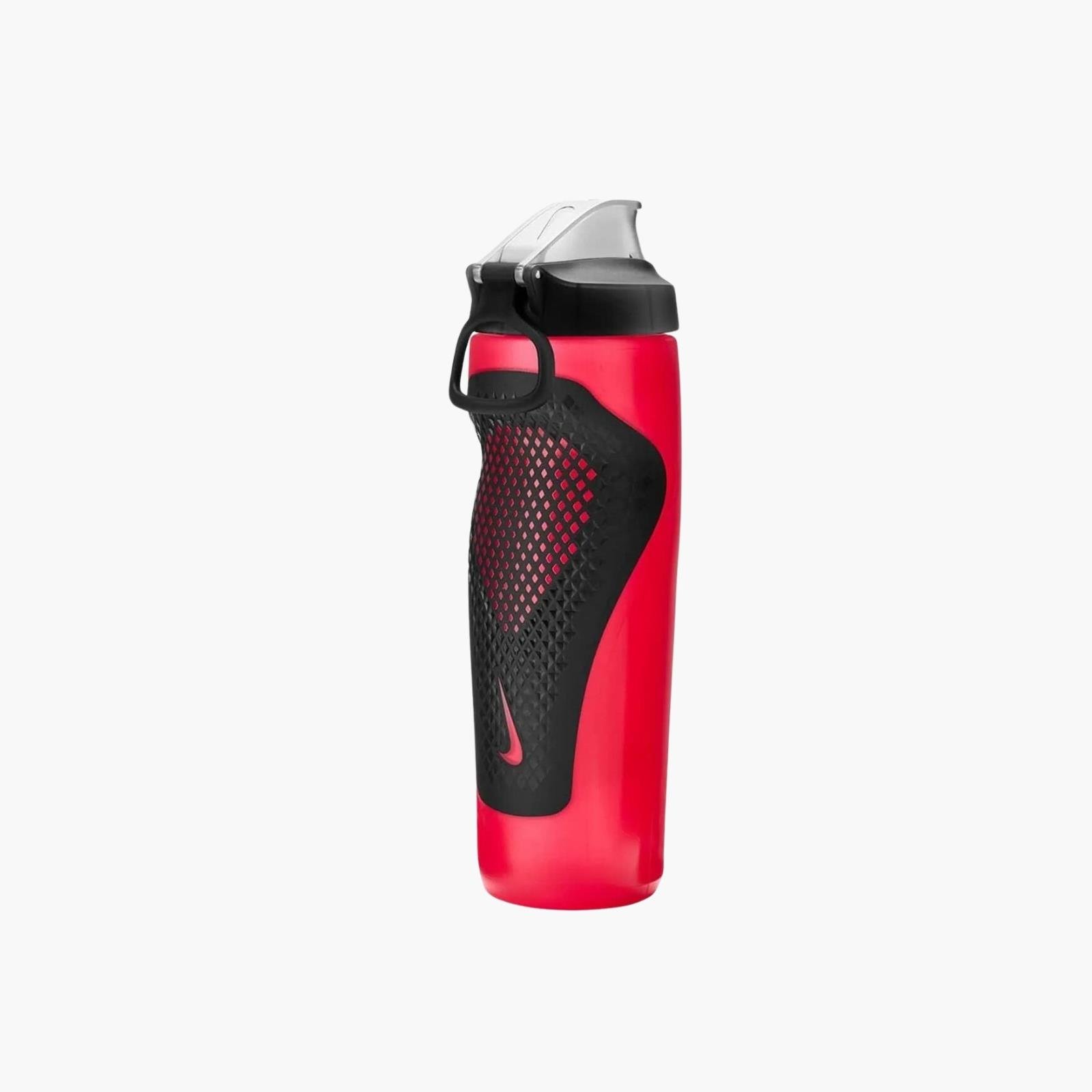 Nike Refuel Bottle Locking Lid 24 Oz (675 ml) Suluk - Kırmızı