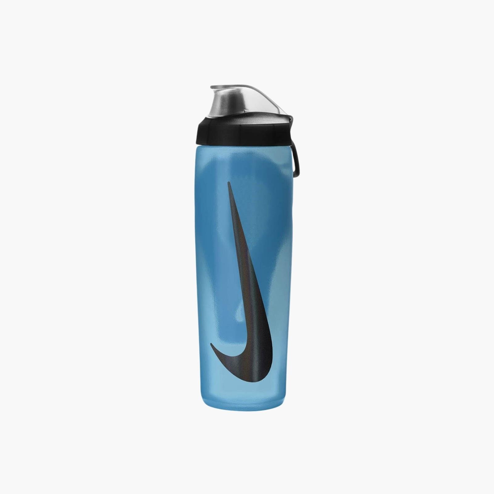 Nike Refuel Bottle Locking Lid 24 Oz (675 ml) Suluk - Mavi