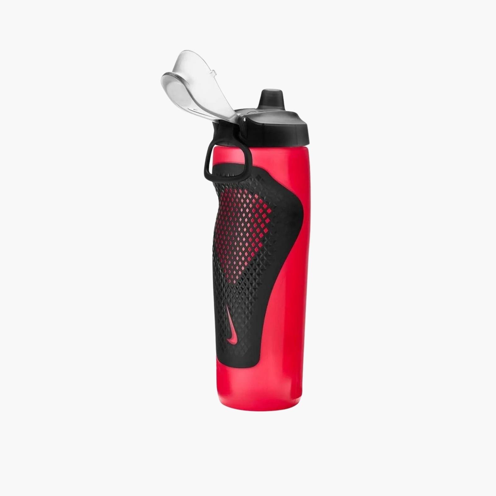 Nike Refuel Bottle Locking Lid 24 Oz (675 ml) Suluk - Kırmızı