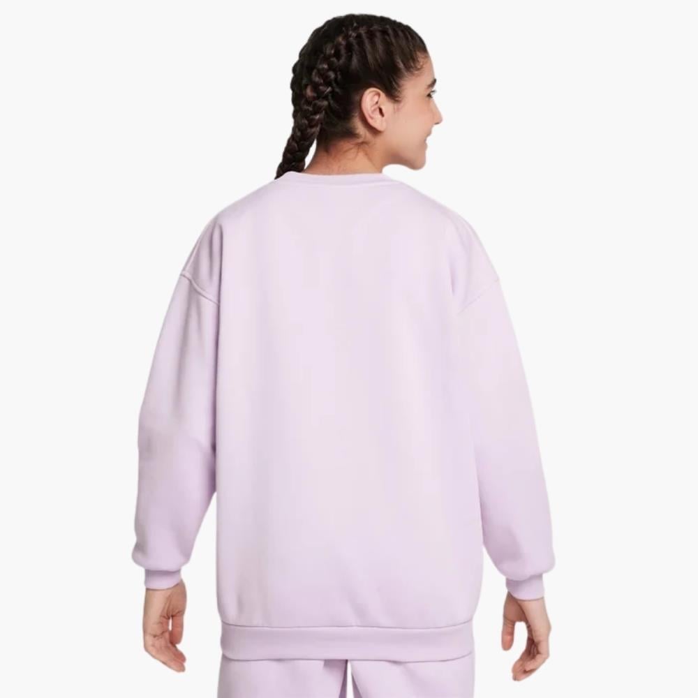 Nike Sportswear Club Fleece Genç Çocuk Sweatshirt - Lila