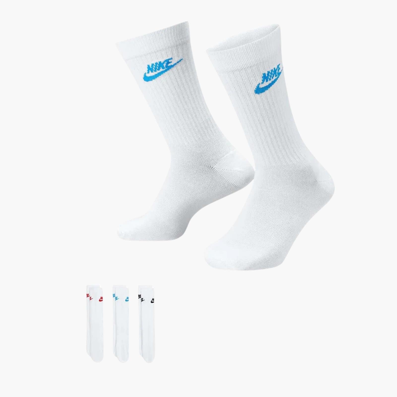 Nike Sportswear Everyday Essential Crew Unisex 2'li Çorap