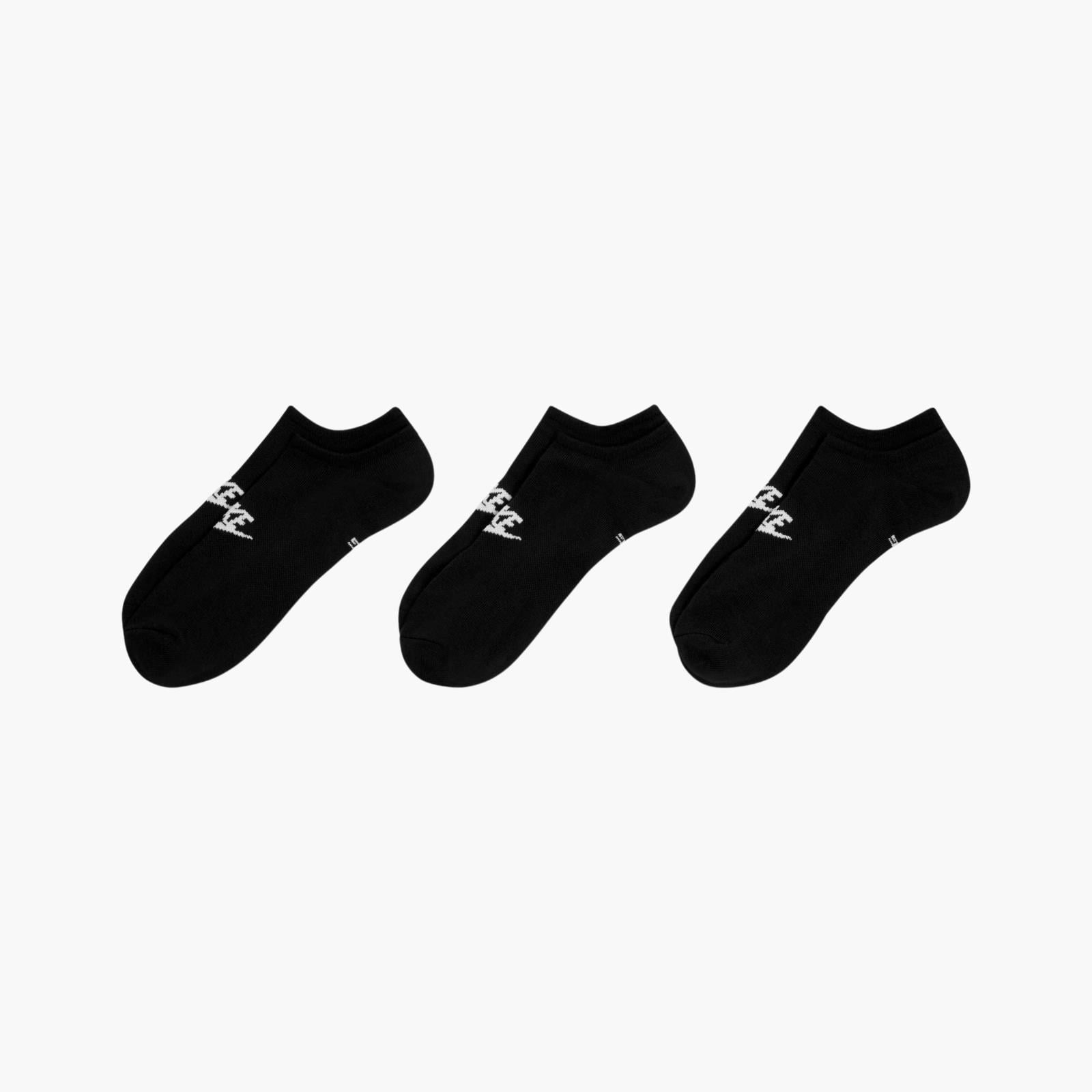 Nike Sportswear Everyday Essential No-Show Unisex 3'lü Çorap