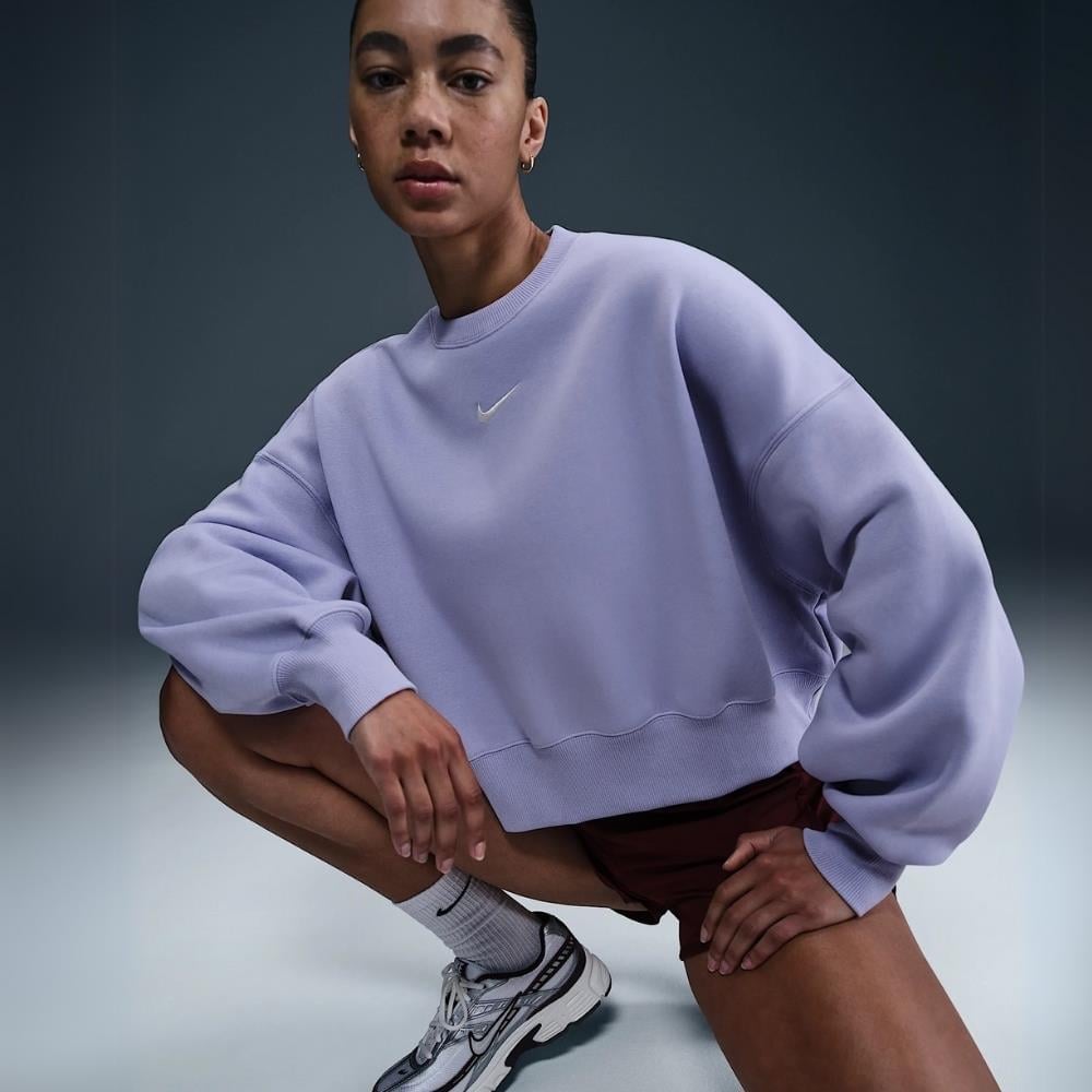 Nike Sportswear Phoenix Fleece Oversize Sweatshirt - Lila - DQ5761-533