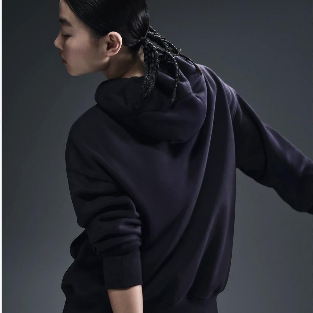 Nike Sportswear Phoenix Oversize Kapüşonlu Sweatshirt - Siyah