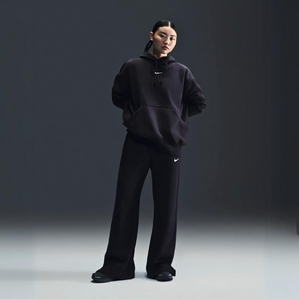 Nike Sportswear Phoenix Oversize Kapüşonlu Sweatshirt - Siyah