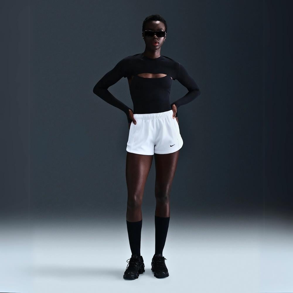 Nike Sportswear Windrunner Normal Belli Şort 5cm - Beyaz