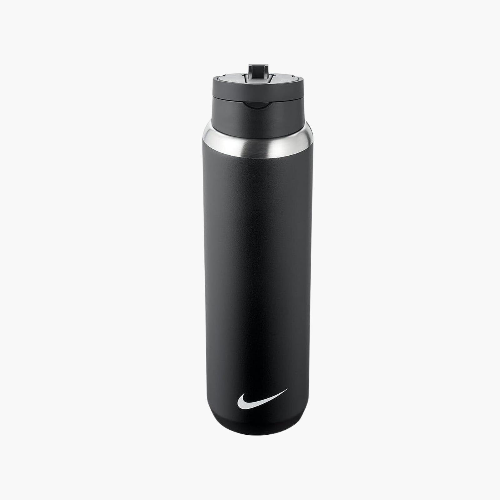 Nike Ss Recharge Straw Bottle 24 Oz (675ml) Termos Matara - Siyah