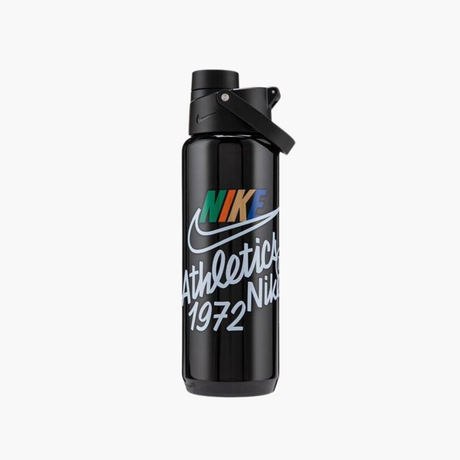 Nike TR Renew Recharge Chug Bottle 24 Oz (675 ml) Suluk - Siyah