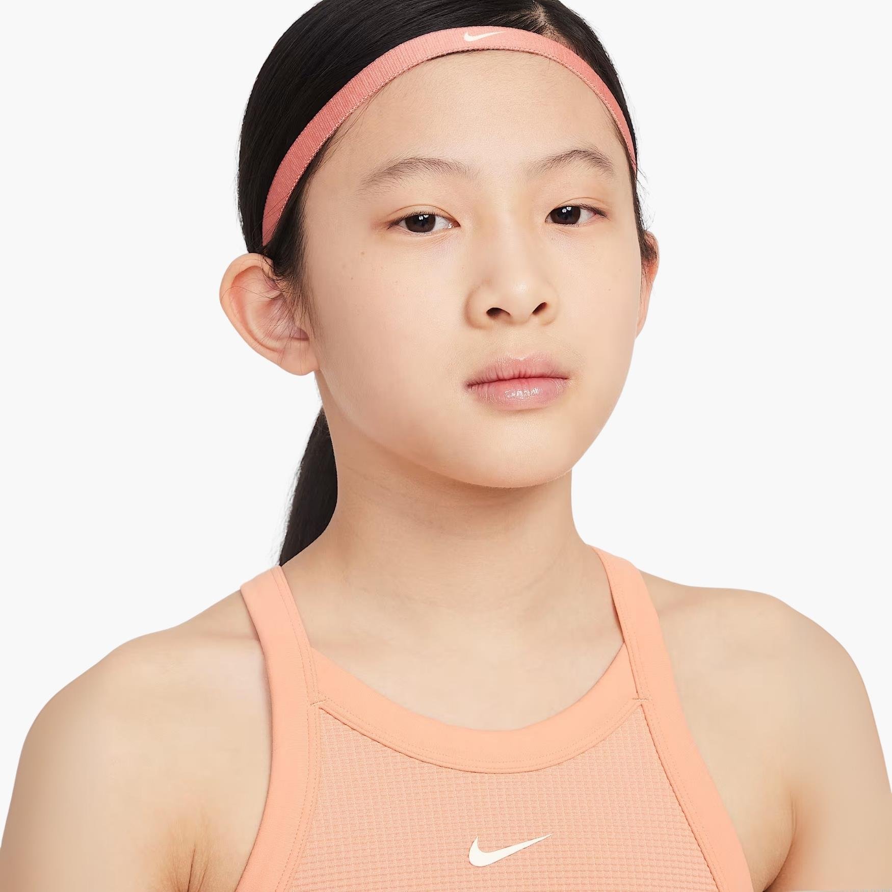 Nike Yüksek Yakalı Genç Kız Atleti - Somon