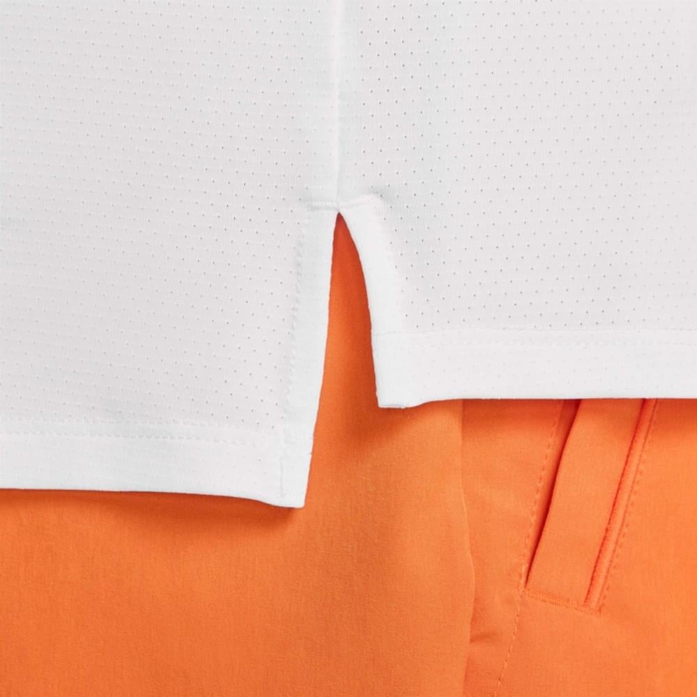 NikeCourt Advantage Dri-FIT Polo Yaka Tenis T-Shirt - Beyaz