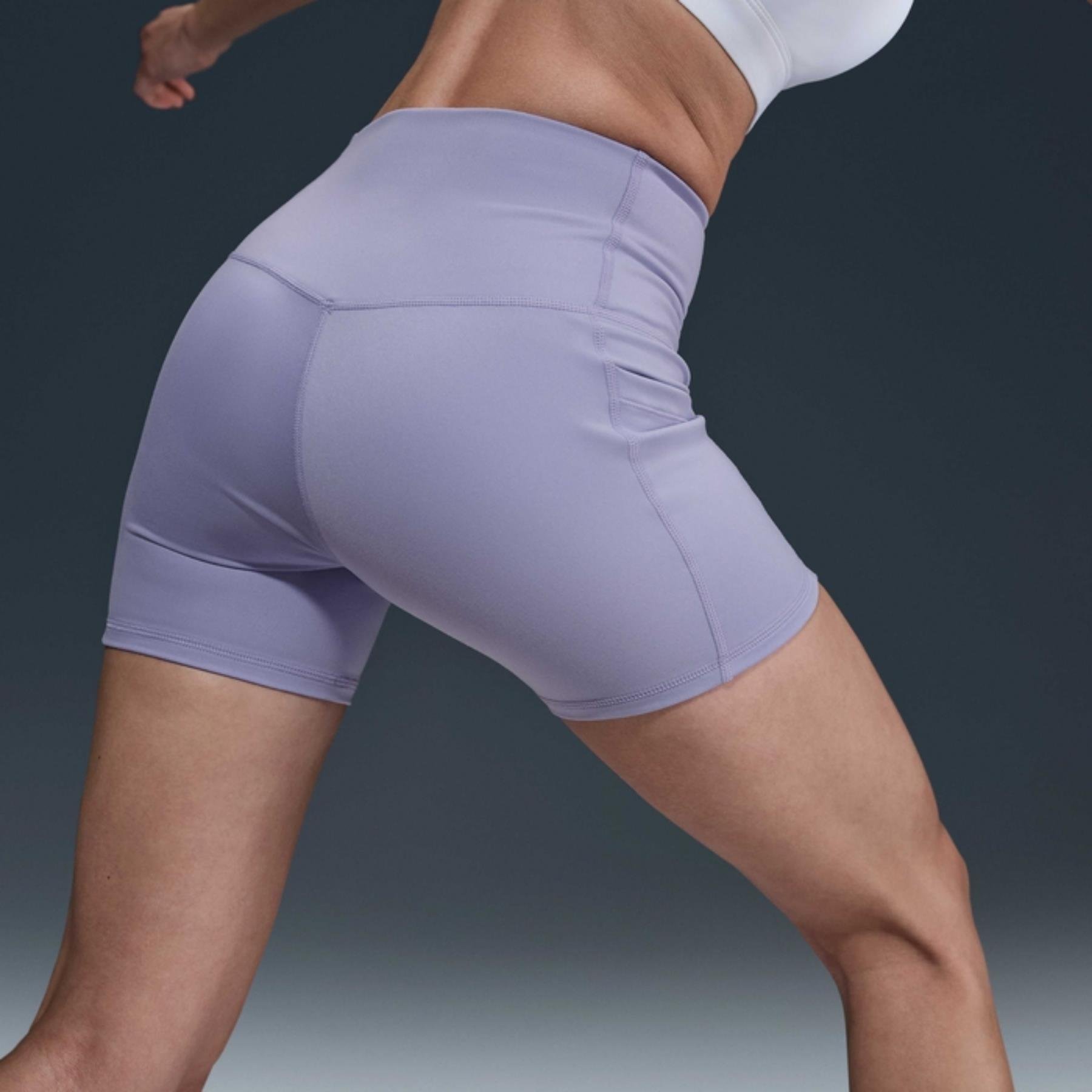 NikeCourt Dri-FIT Cepli Tenis Şortu - Lila