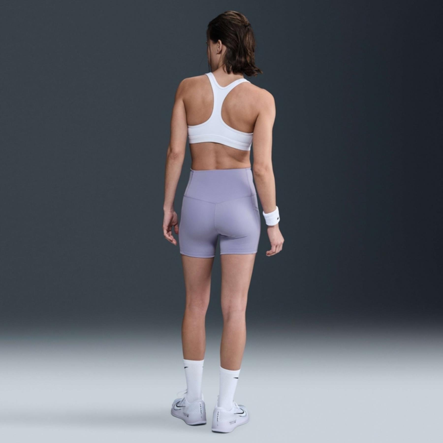 NikeCourt Dri-FIT Cepli Tenis Şortu - Lila