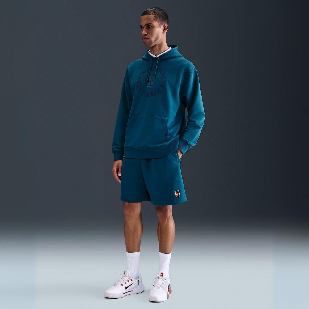 NikeCourt Heritage Örme Tenis Şortu - Lacivert