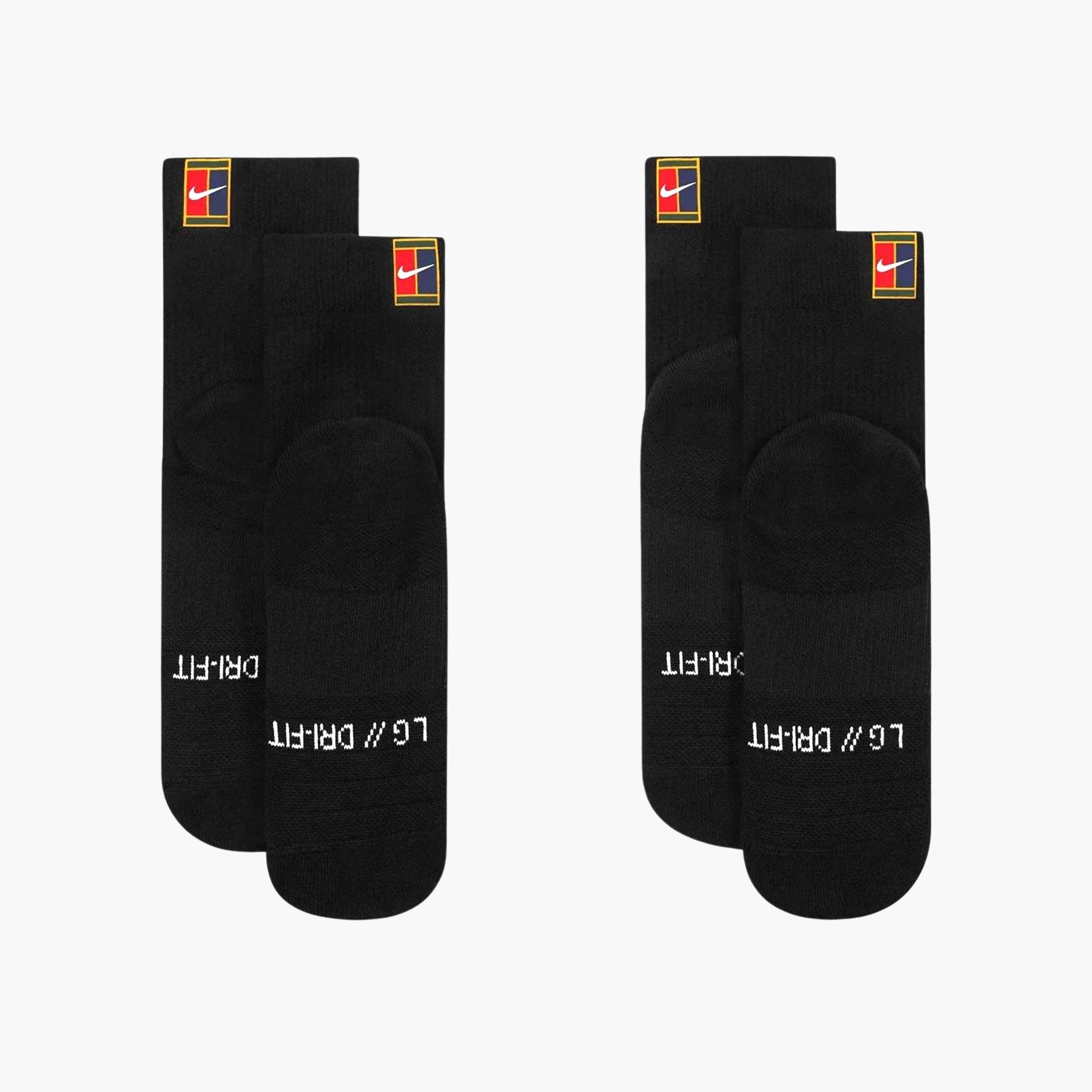 NikeCourt Multiplier Max Çorap 2'li