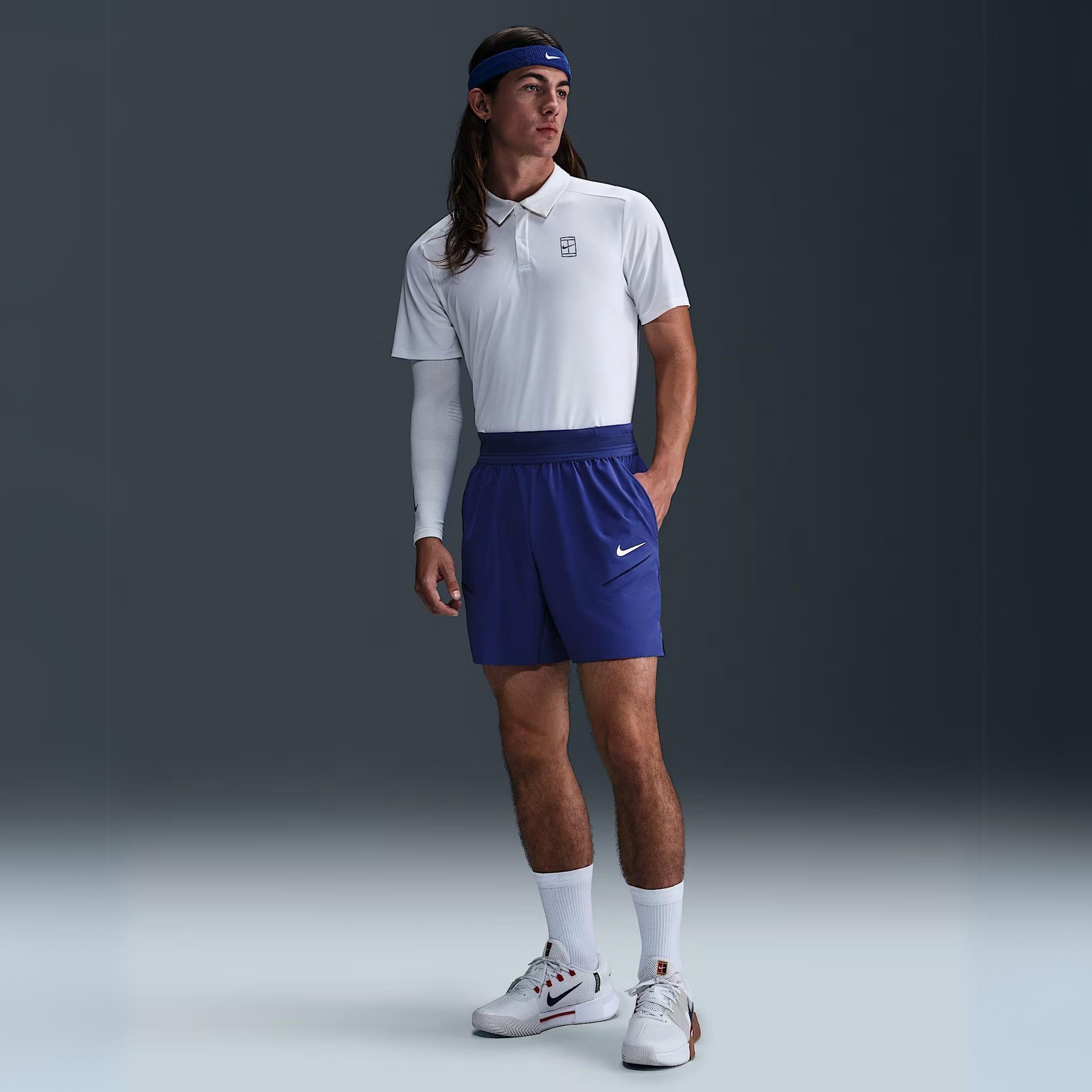 NikeCourt Slam Dri-FIT Erkek Tenis Şortu