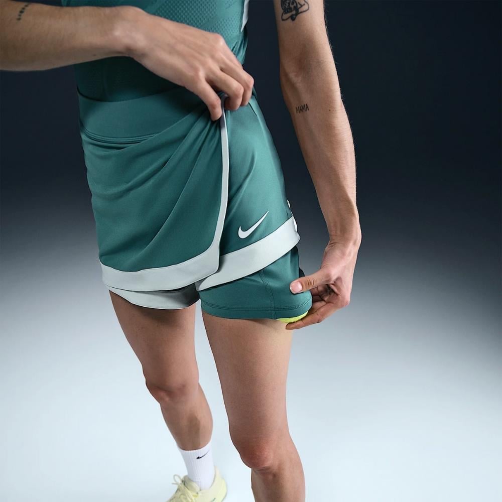 NikeCourt Slam Dri-FIT Şort-Etek - Yeşil