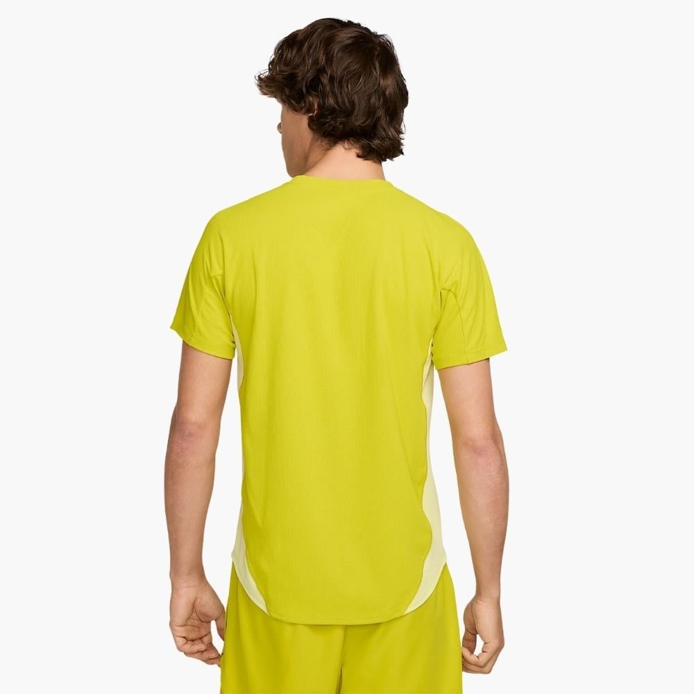 NikeCourt Slam Dri-FIT Tenis T-Shirt - Sarı