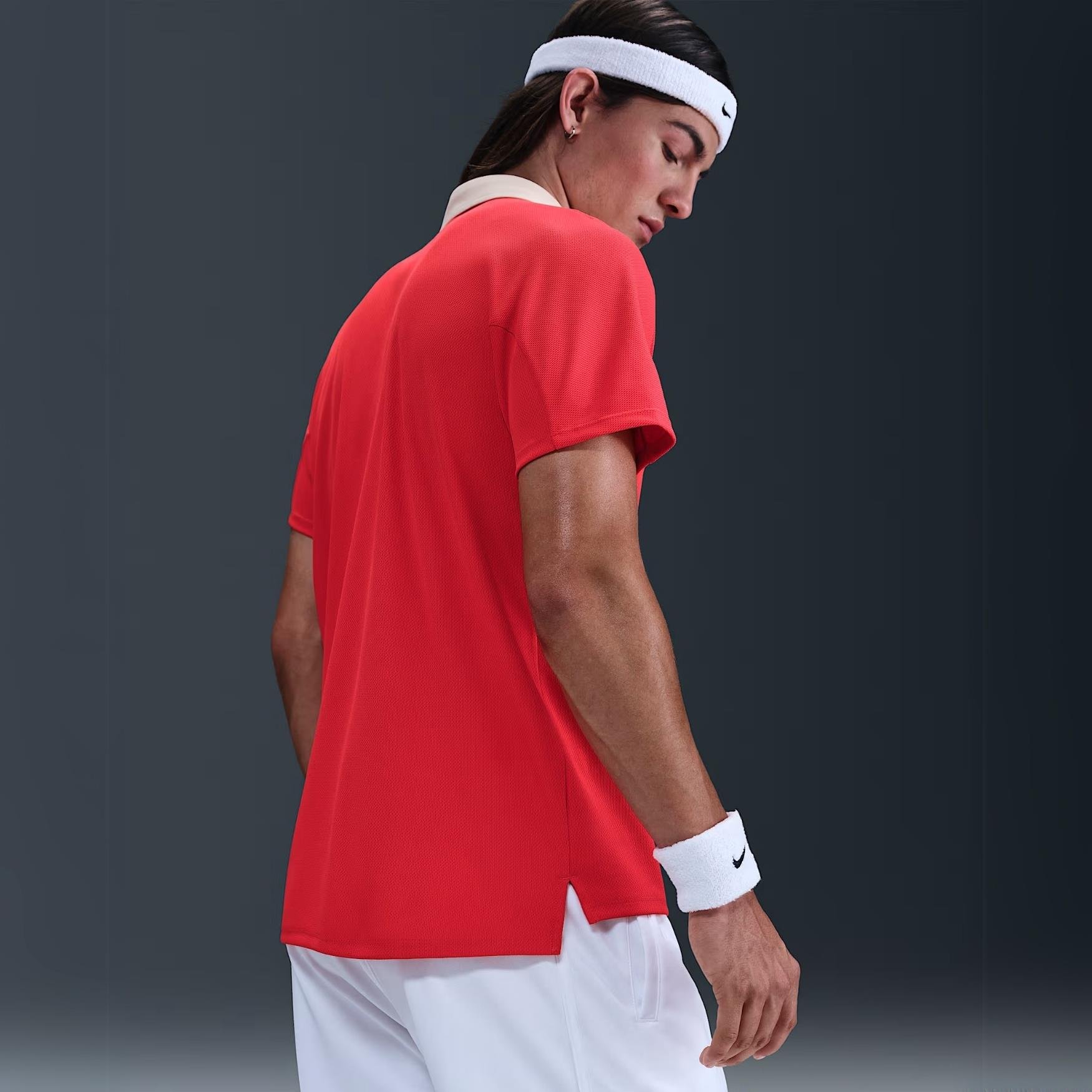 NikeCourt Slam Erkek Dri-FIT ADV Tenis Polo Tişört