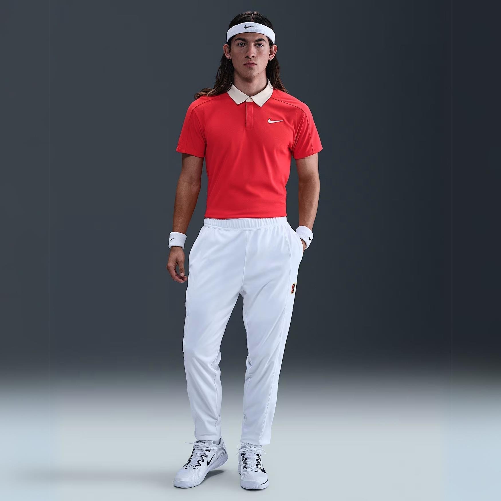 NikeCourt Slam Erkek Dri-FIT ADV Tenis Polo Tişört