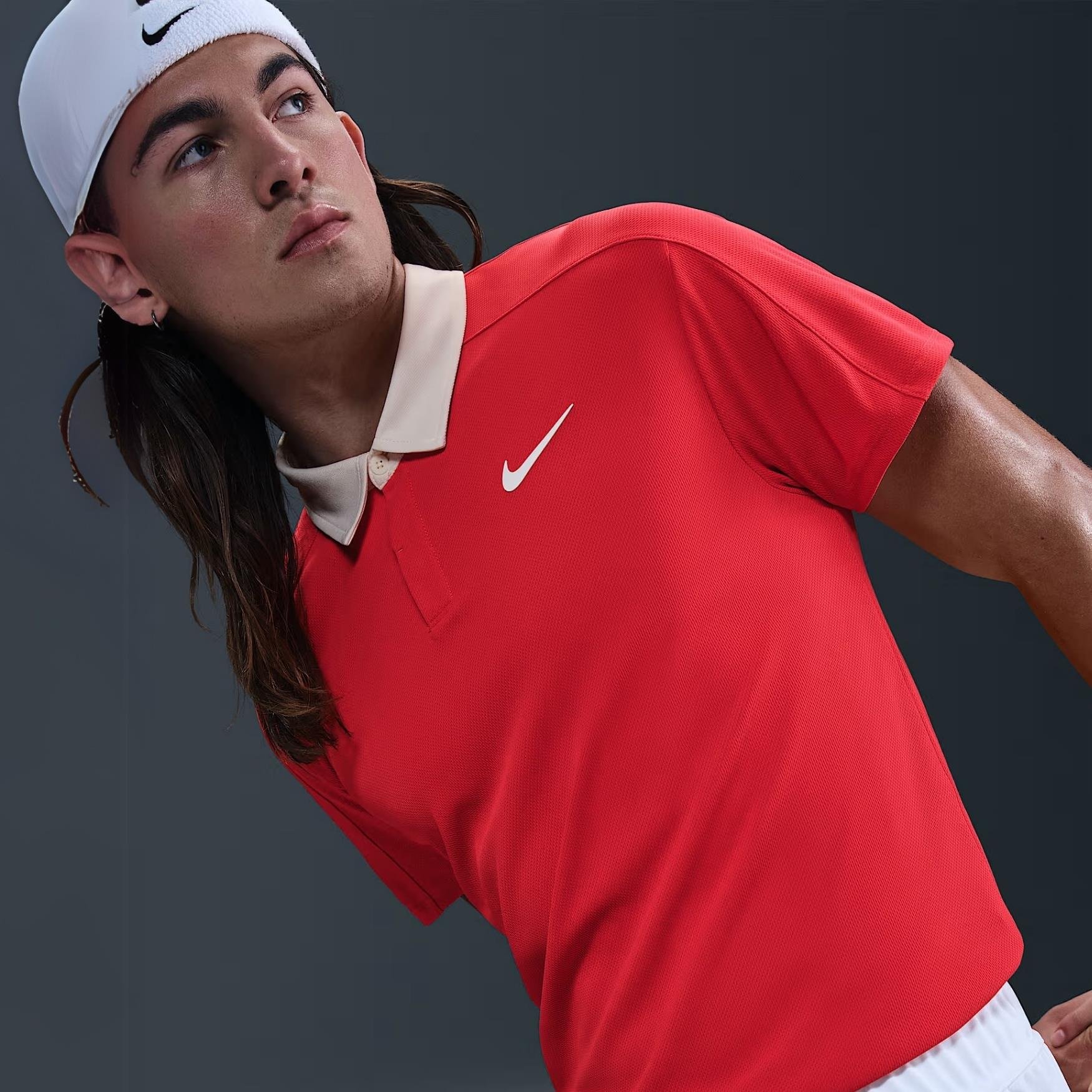 NikeCourt Slam Erkek Dri-FIT ADV Tenis Polo Tişört
