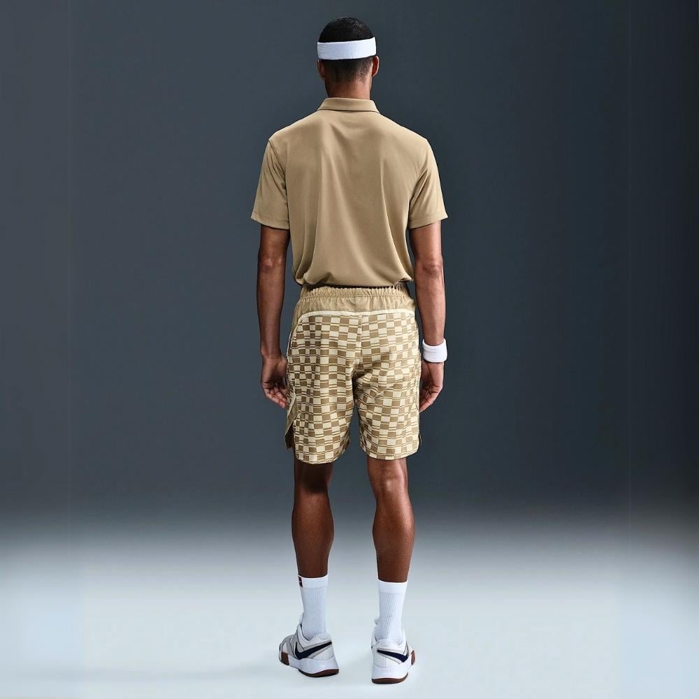 NikeCourt Victory 23 cm Tenis Şortu - Haki