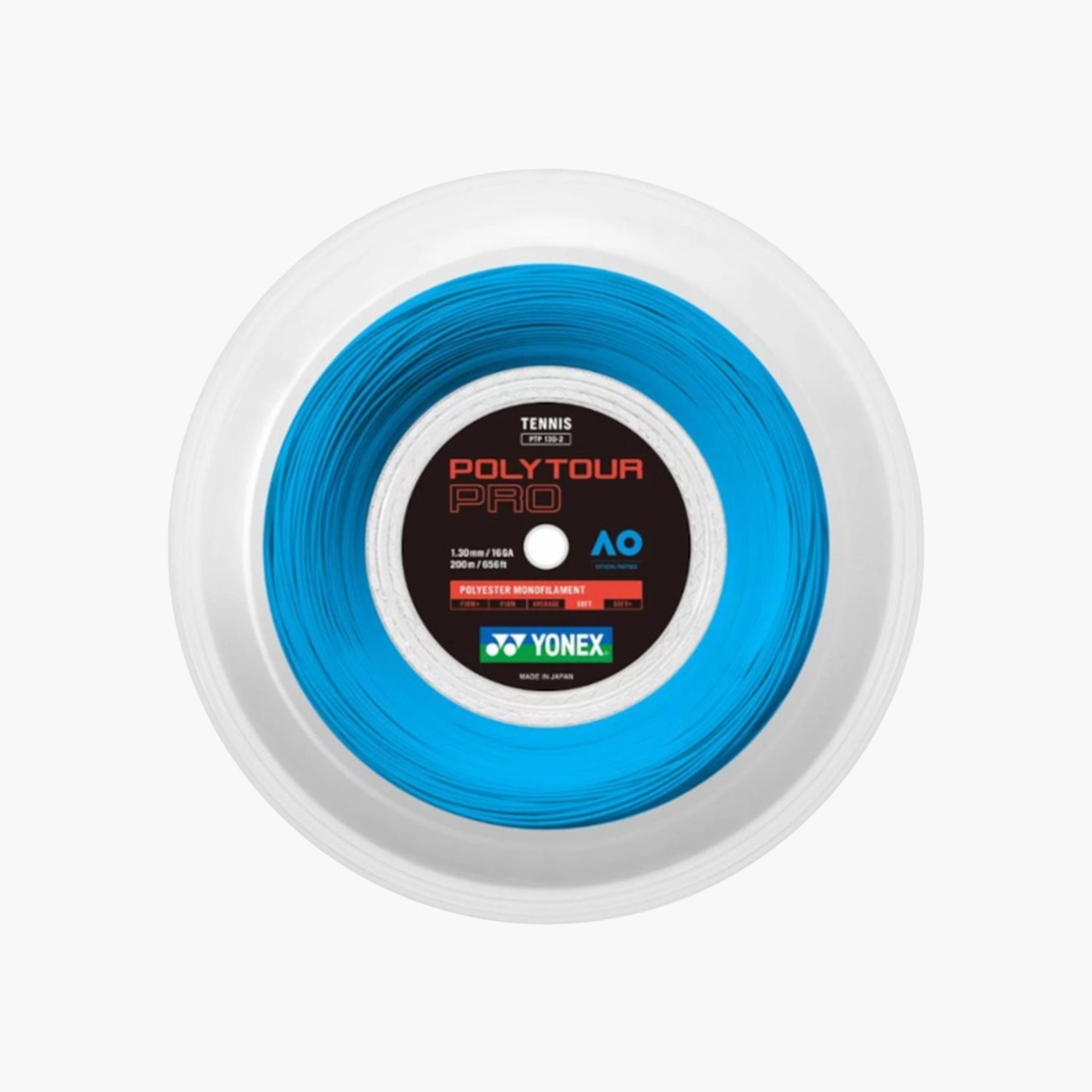 Poly Tour Pro 130 Monofilament 200m Tenis Kordajı - Mavi