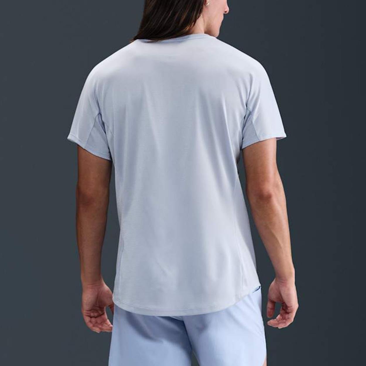 Rafa Nike Dri-FIT ADV Tenis T-Shirt - Gri Mavi