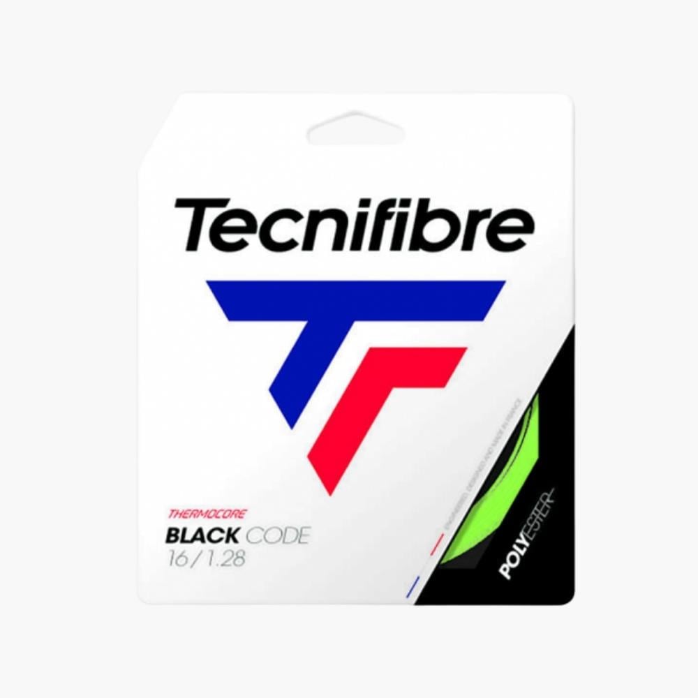 Tecnifibre Black Code 16/1.28 Tekli Kordaj - Lime