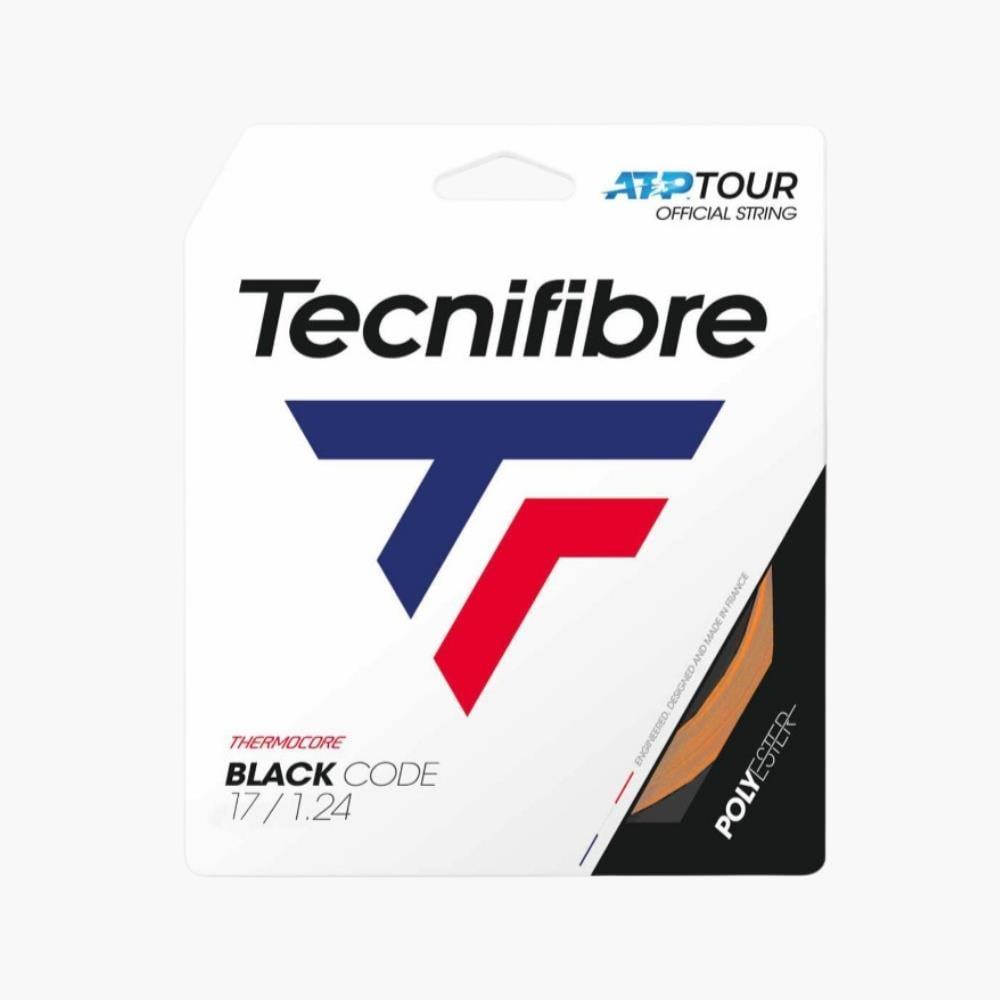 Tecnifibre Black Code 17/1.24 Tekli Kordaj - Kırmızı