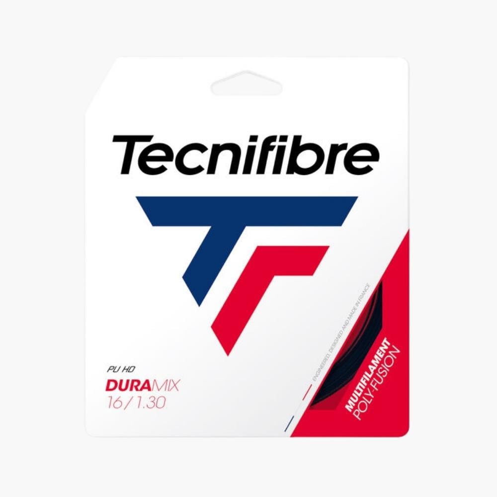 Tecnifibre Duramix 17/1.25 Tekli Kordaj - Siyah