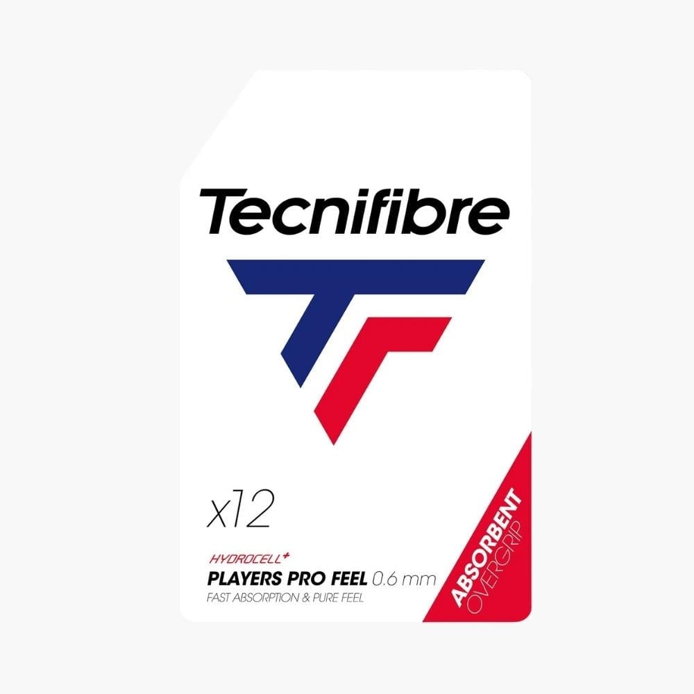 Tecnifibre Players Pro 12'li Overgrip - Beyaz
