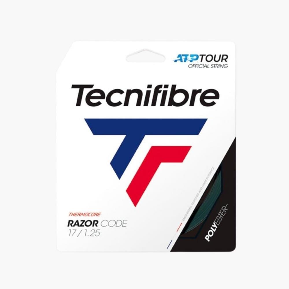 Tecnifibre Razor Code 16/1.30 Tekli Kordaj - Karbon