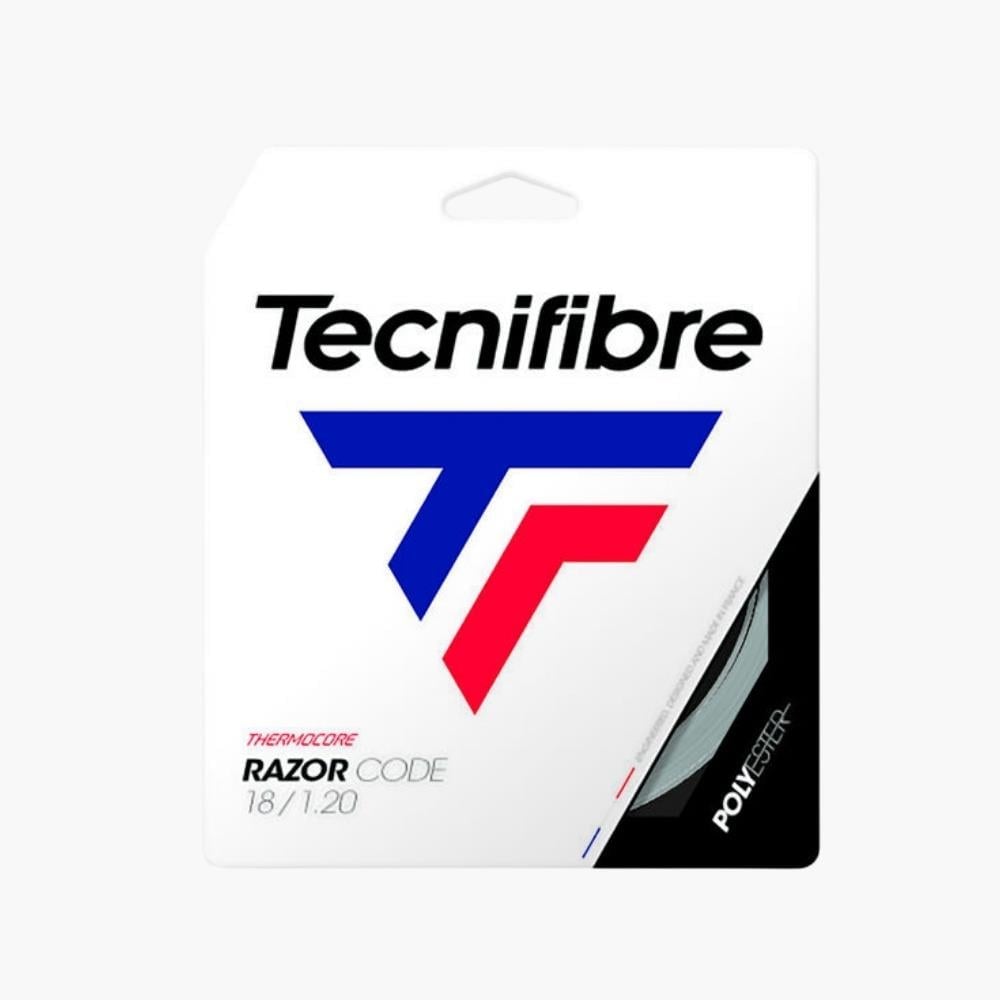 Tecnifibre Razor Code 17/1.25 Tekli Kordaj - Beyaz