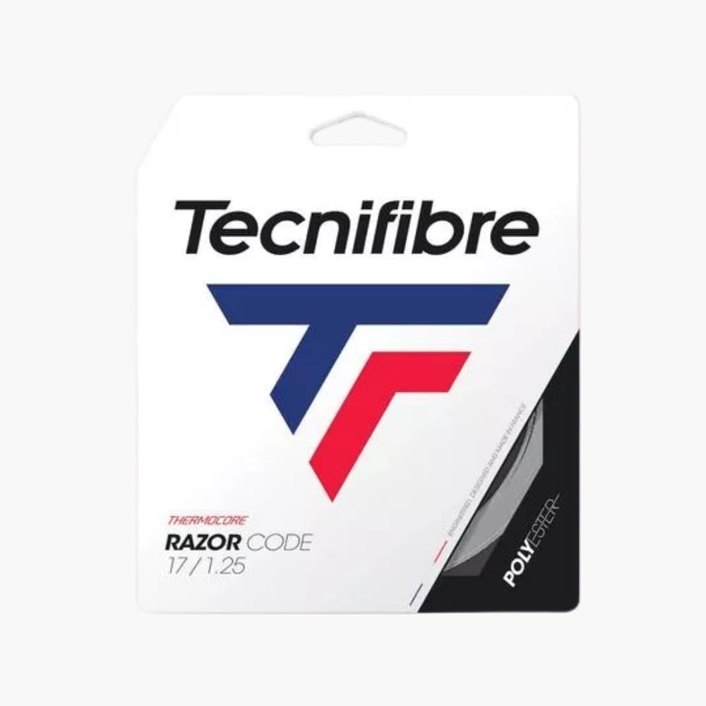 Tecnifibre Razor Code 17/1.25 Tekli Kordaj - Karbon