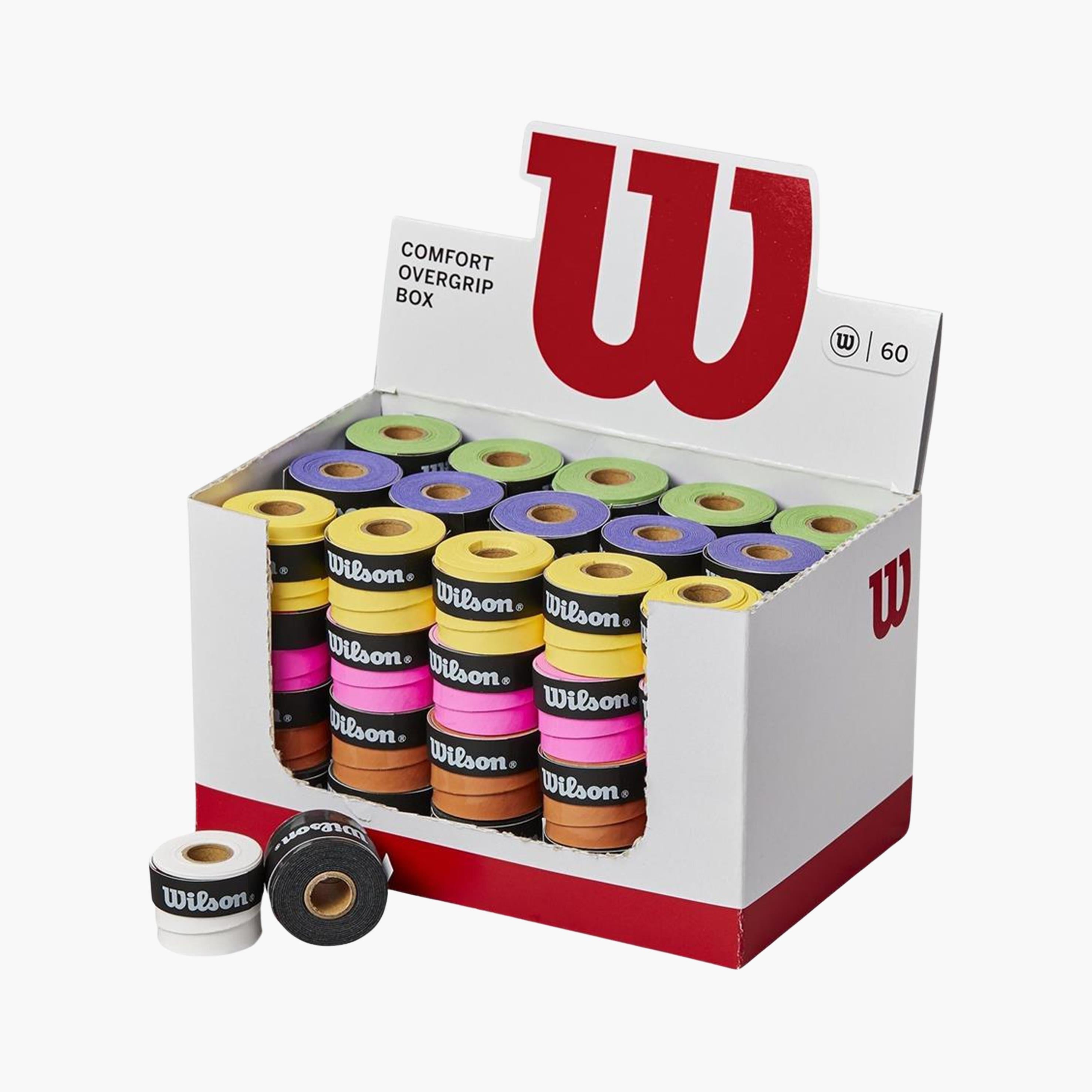 Wilson Comfort OverGrip 60'lı Kutu - Renkli