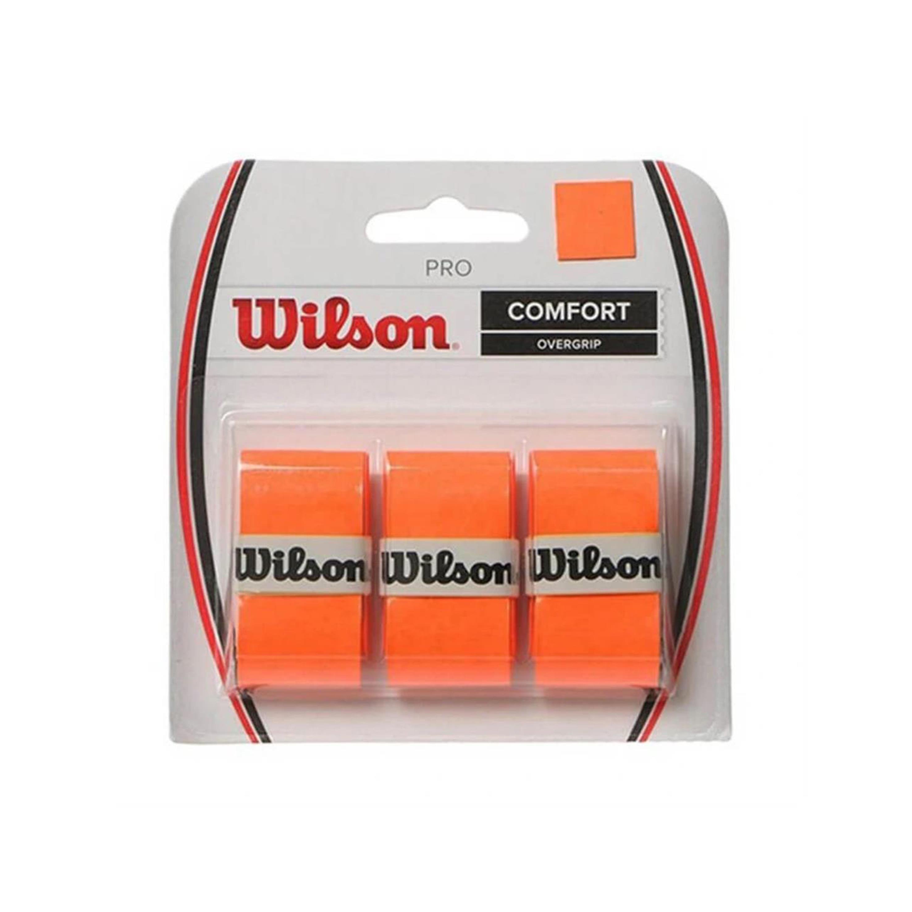 Wilson Pro Over Grip 3'lü - Turuncu