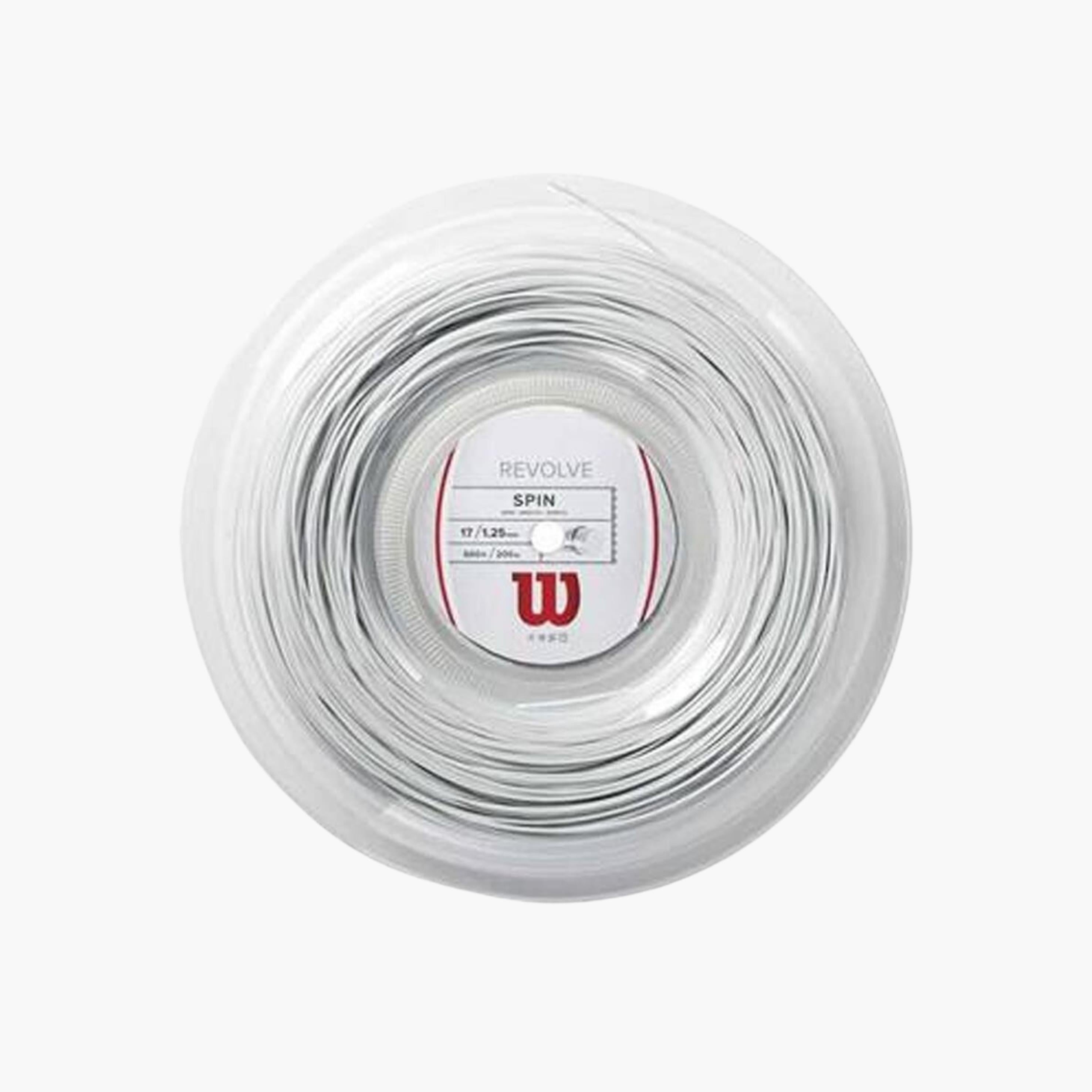 Wilson Revolve Spin 17/1.25 200mRulo Kordaj Beyaz