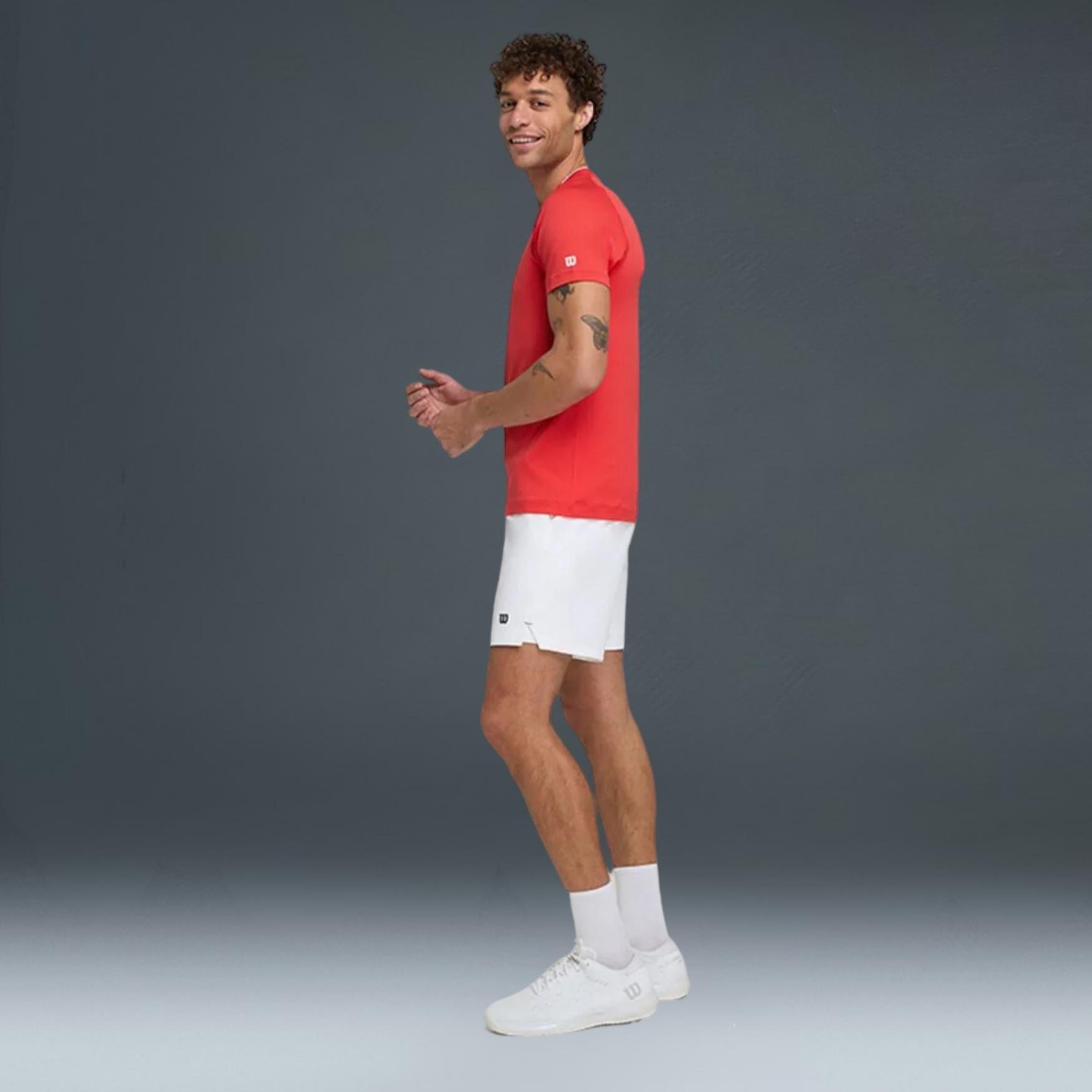 Wilson Team Crew Dikişsiz Tenis T-Shirt