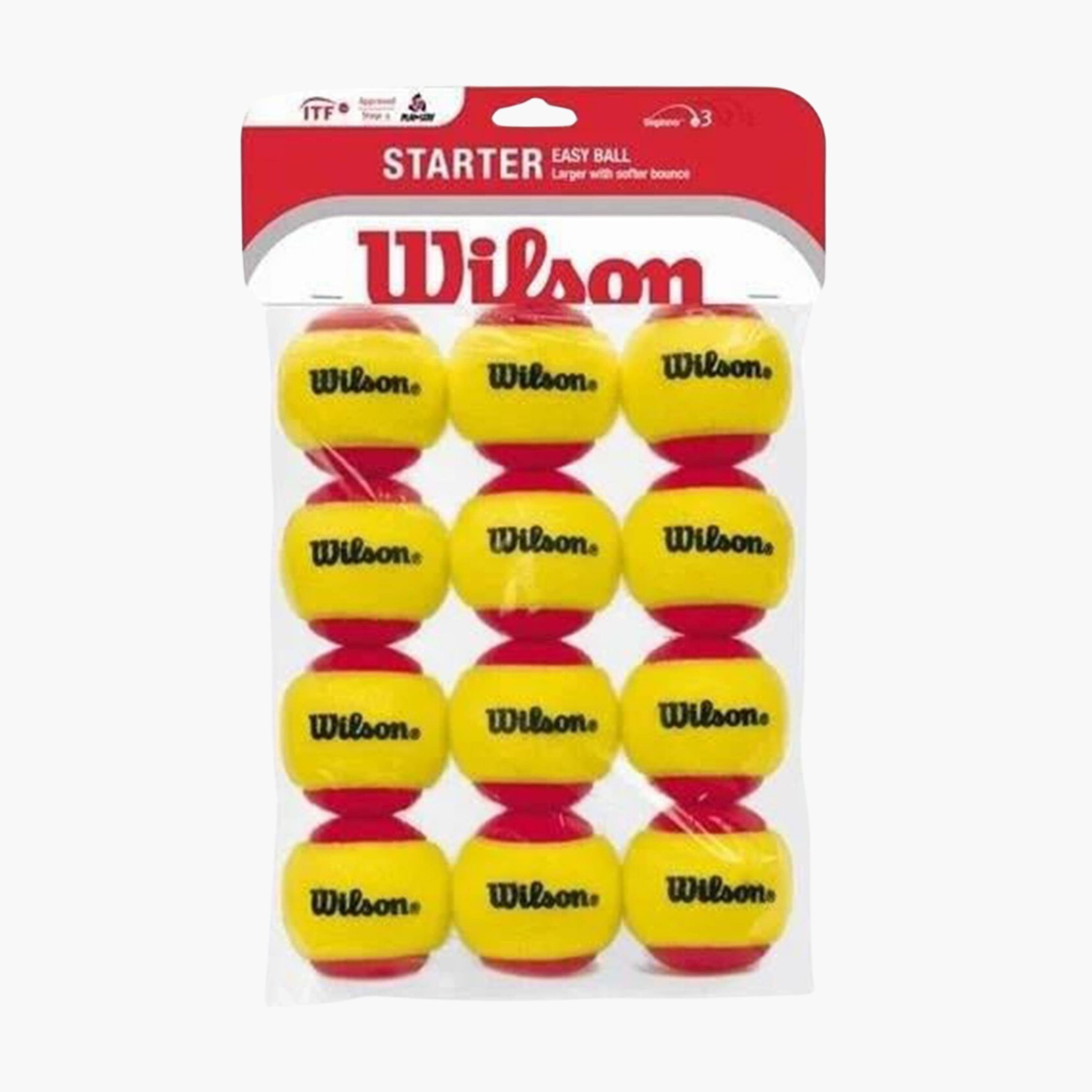 Wilson Tenis Topu Starter Jr 12'li - Kırmızı