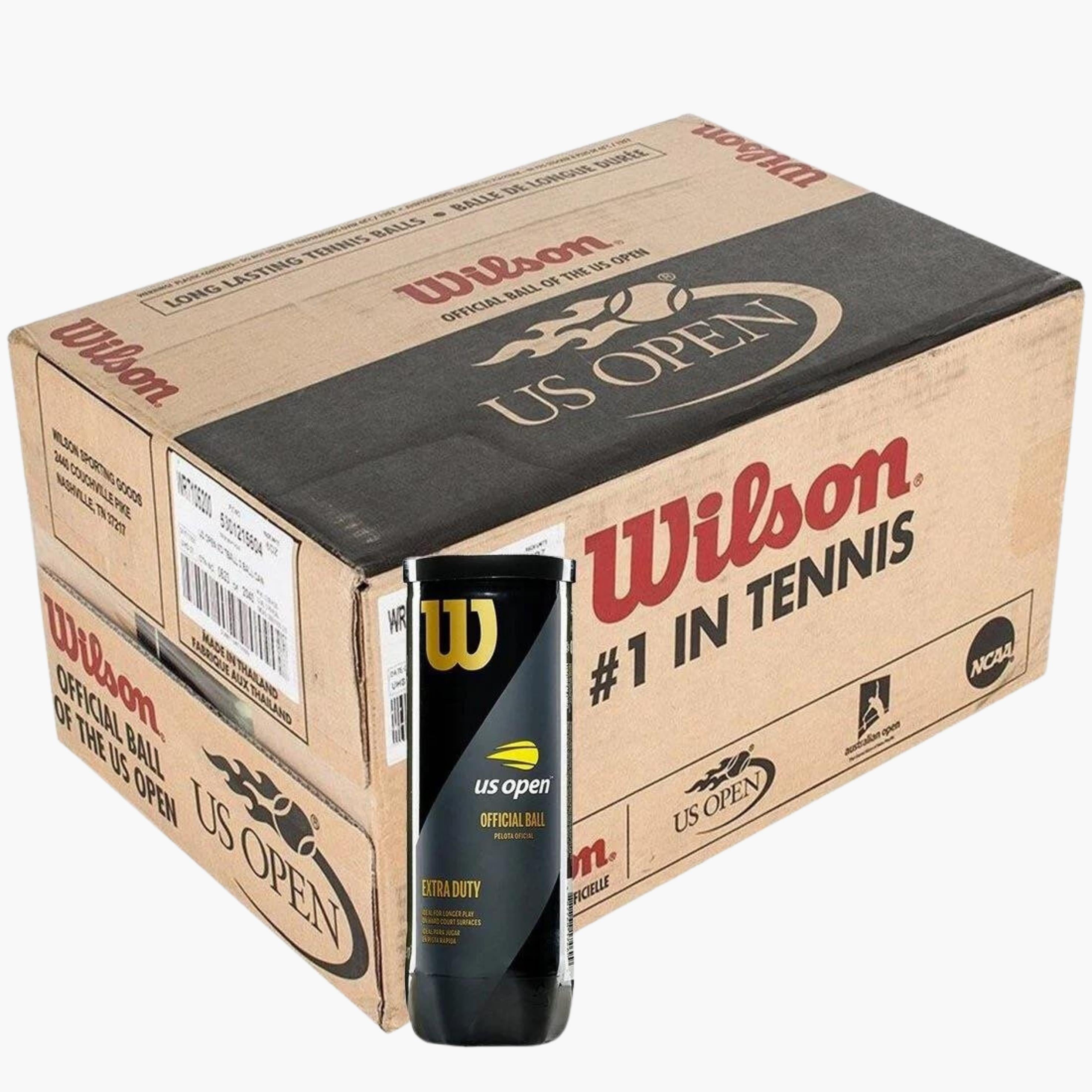 Wilson US Open Tennis Ball 3'lü 24 Kutu