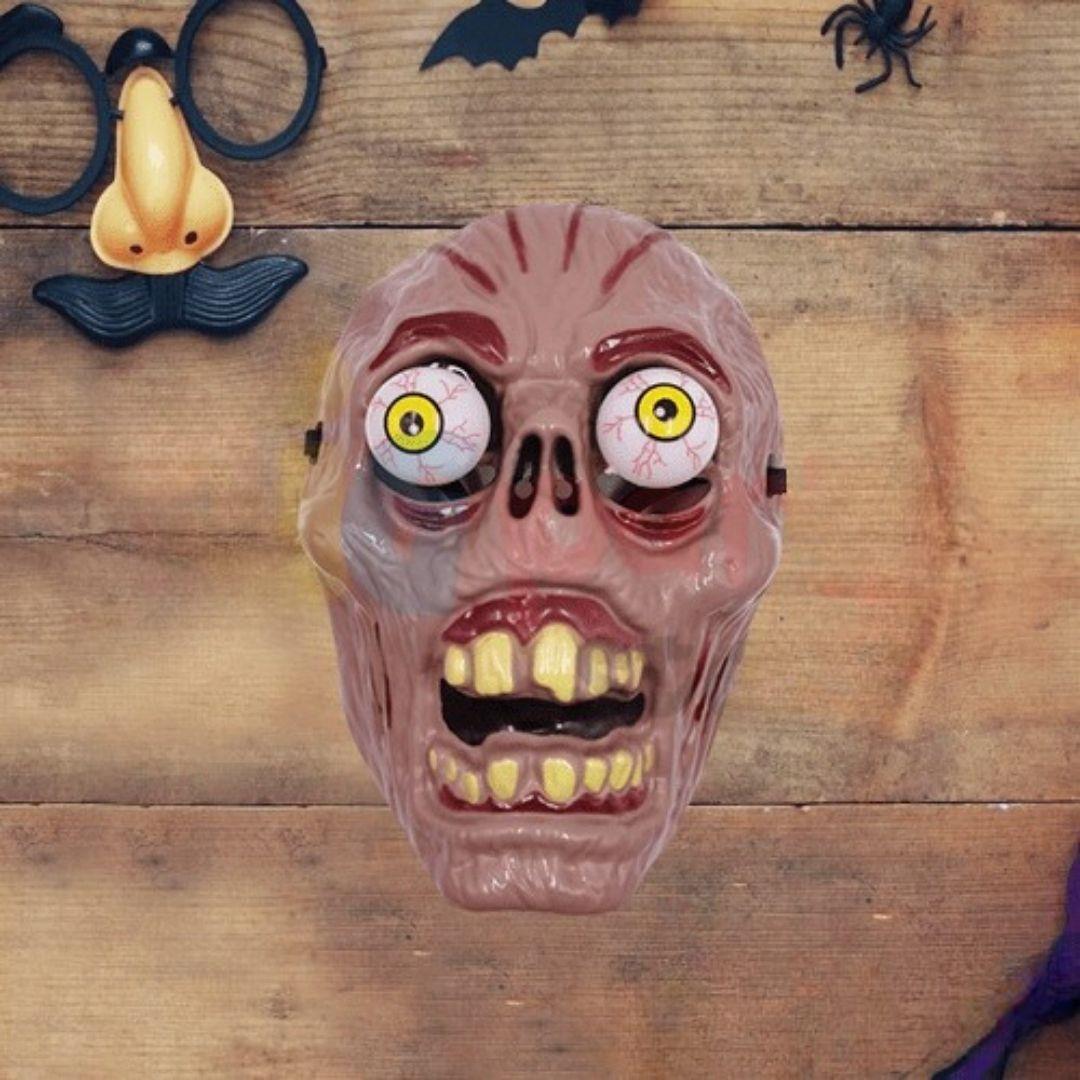  Halloween Maske Pörtlek Göz, fırlayan göz, Zombi modeli-Cadılar Bayramı Maskesi, Korkunç maskeler 24*22cm