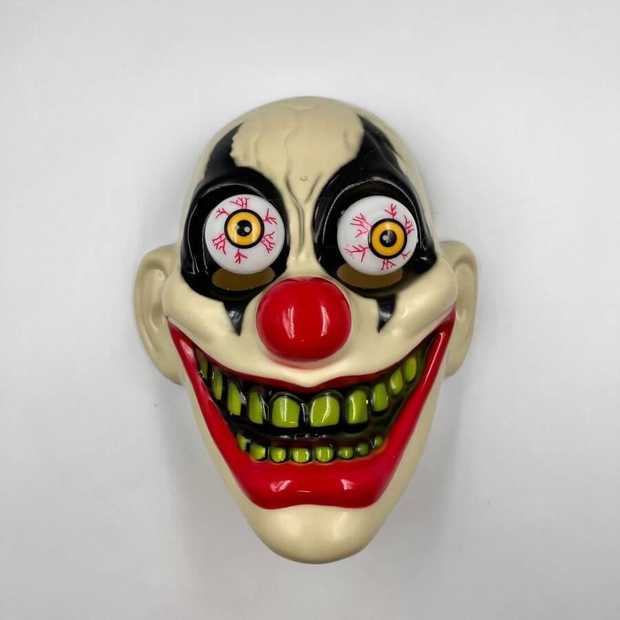  Halloween Maske Pörtlek Göz, fırlayan göz, Palyaço modeli-Cadılar Bayramı Maskesi, Korkunç maskeler 24*22cm