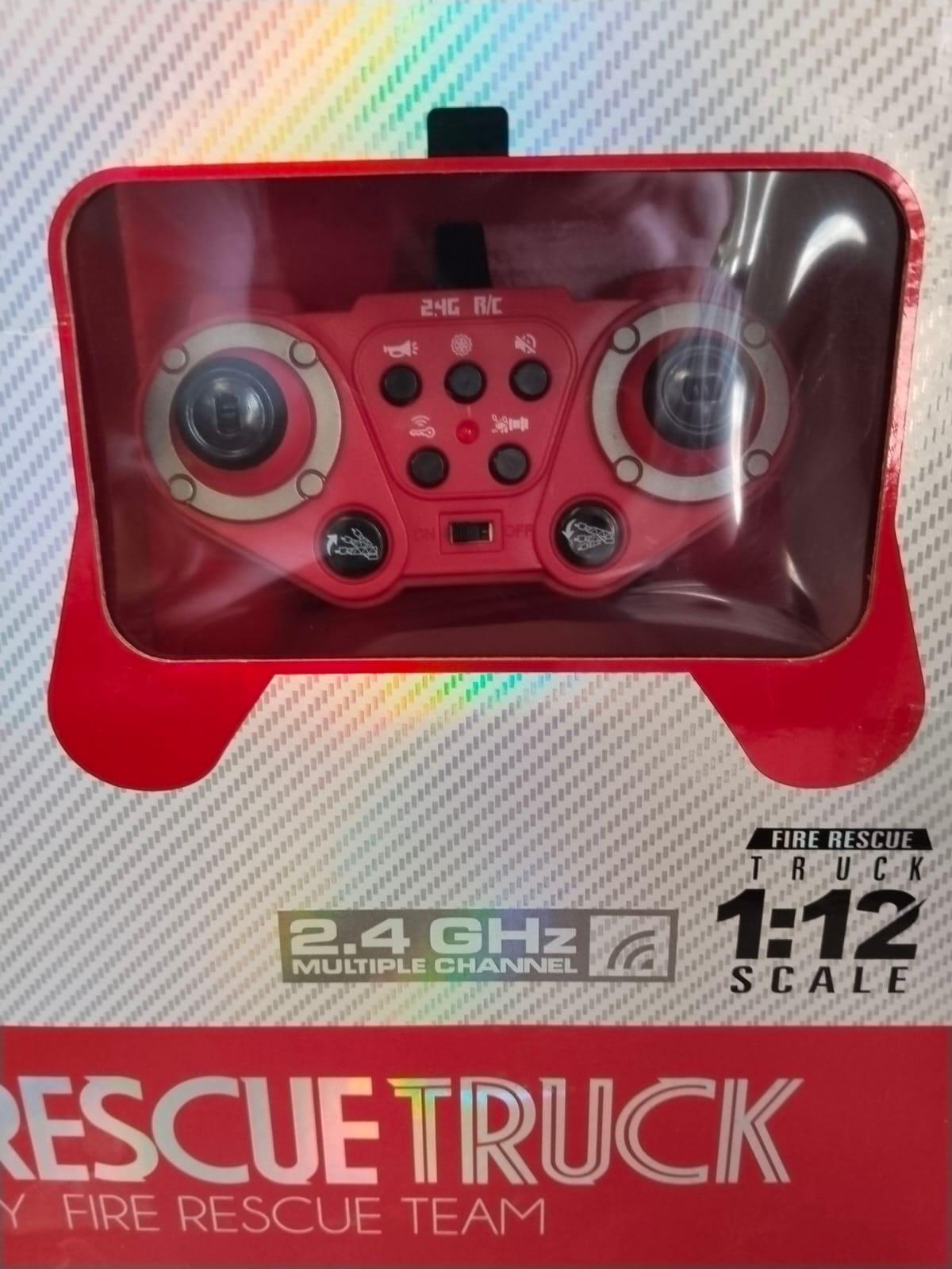 1:12 Uzaktan Kumandalı A8196 İtfaiye Kurtarma Kamyonu