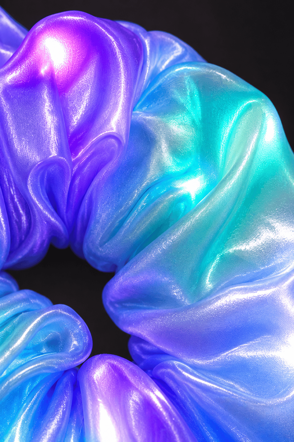 3 Mod Işıklı LED Saç Tokası Renkli Parlayan Scrunchie Parti Festival Saç Aksesuarı