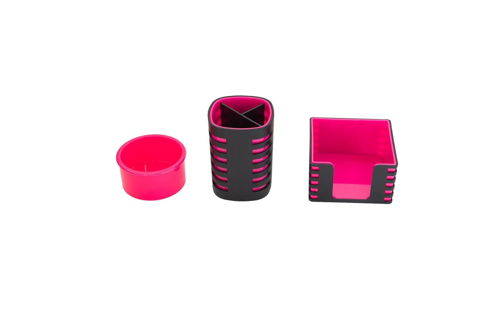 3 Parça Masa Üstü Kalemlik Seti Ofis Seti