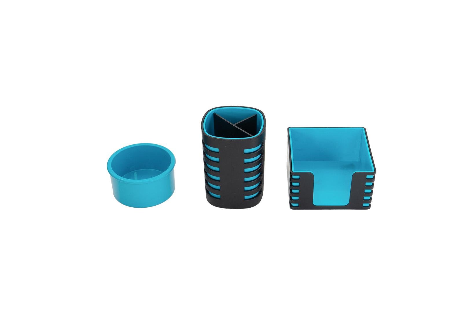 3 Parça Masa Üstü Kalemlik Seti Ofis Seti