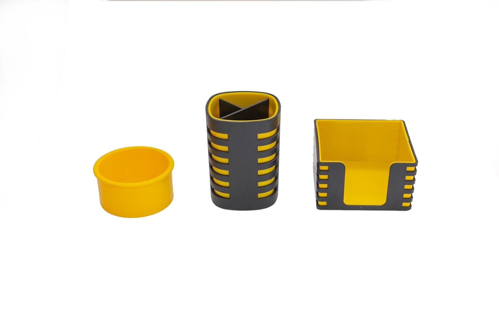 3 Parça Masa Üstü Kalemlik Seti Ofis Seti